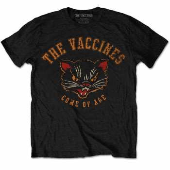 Merch The Vaccines: Tričko Cat  S