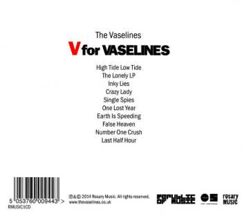 CD The Vaselines: V For Vaselines DIGI