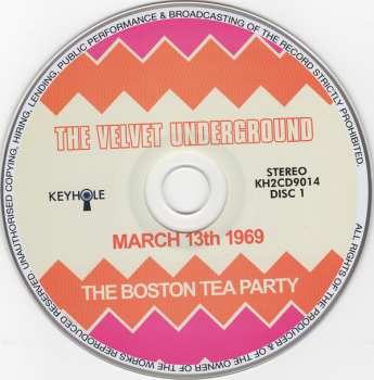 2CD The Velvet Underground: March 13th 1969 The Boston Tea Party