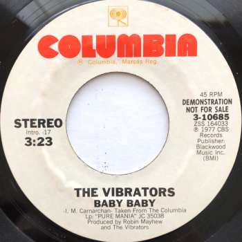 SP The Vibrators: Baby Baby