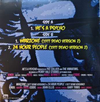 SP The Vibrators: He's A Psycho LTD | CLR