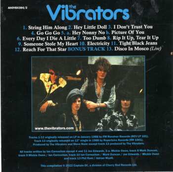 5CD/Box Set The Vibrators: The Albums 1985-1990