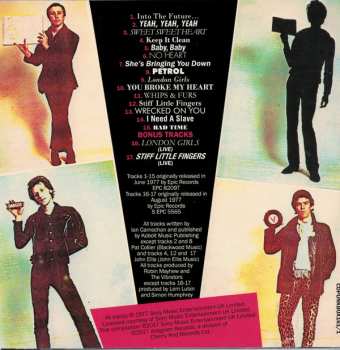4CD/Box Set The Vibrators: The Epic Years 1976-1978