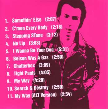 CD Sid Vicious: At The Electric Ballroom