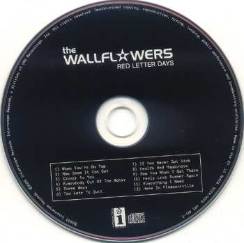 CD The Wallflowers: Red Letter Days