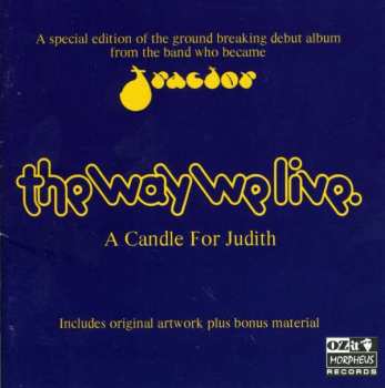 CD The Way We Live: A Candle For Judith