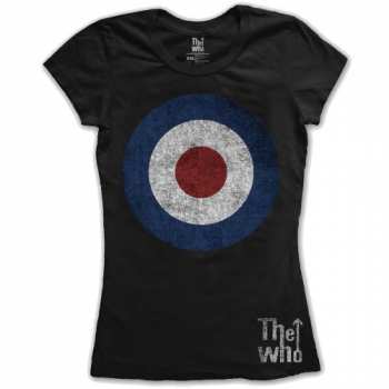 Merch The Who: Dámske Tričko Target Distressed 
