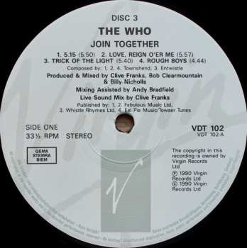 3LP/Box Set The Who: Join Together