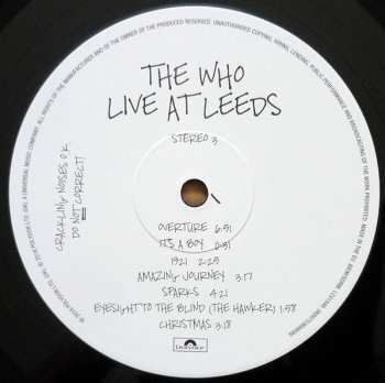 3LP The Who: Live At Leeds DLX | LTD