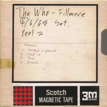 3LP The Who: Live At The Fillmore East 1968