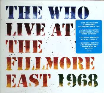 2CD The Who: Live At The Fillmore East 1968 DLX