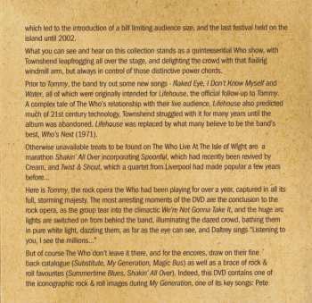 2CD/DVD The Who: Live At The Isle Of Wight Festival 1970