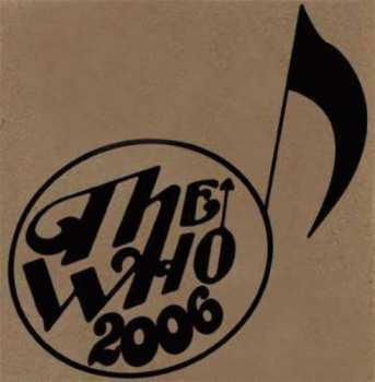 2CD The Who: Live: Glasgow Uk 07/09/06