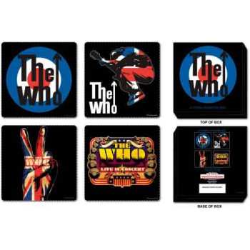 Merch The Who: Súprava Podtácok Mixed