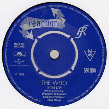 5SP/Box Set The Who: The Reaction Singles (1966) LTD