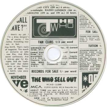 CD The Who: The Who Sell Out