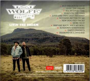 CD The Wolfe Brothers: Livin' The Dream