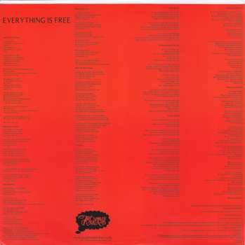 LP The Wrong Words: Everything Is Free LTD