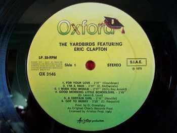 LP The Yardbirds: The Yardbirds Featuring Eric Clapton, Eric (Slow-Hand) Clapton