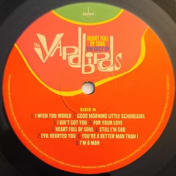 LP The Yardbirds: Heart Full Of Soul (The Best Of The Yardbirds)