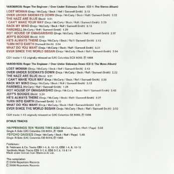 2CD The Yardbirds: Roger The Engineer / Over Under Sideways Down