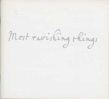 CD Theatrum Affectuum: Nicola Matteis: Most Ravishing Things