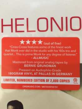 LP Thelonious Monk: Criss-Cross LTD | NUM