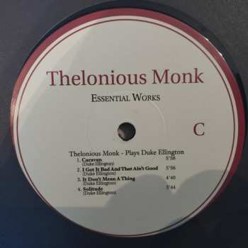 2LP Thelonious Monk: Essential Works 1952-1962