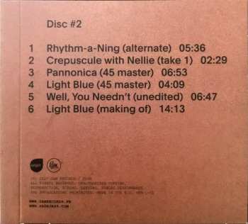 2CD Thelonious Monk: Les Liaisons Dangereuses 1960 DLX