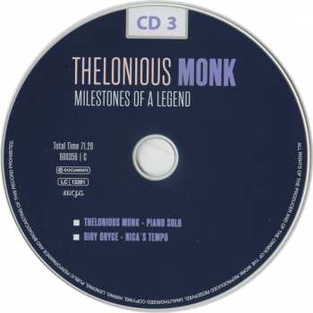 10CD/Box Set Thelonious Monk: Milestones Of A Legend