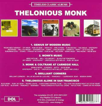 5CD/Box Set Thelonious Monk: Timeless Classic Albums -  The Genius