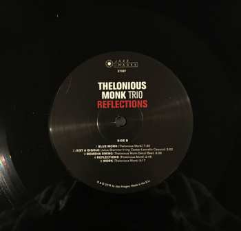 LP Thelonious Monk Trio: Reflections LTD