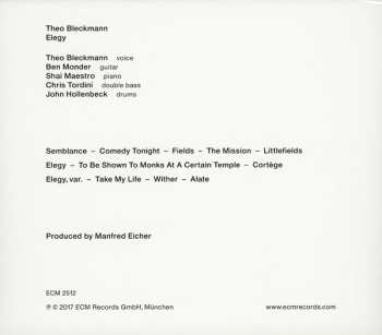 CD Theo Bleckmann: Elegy