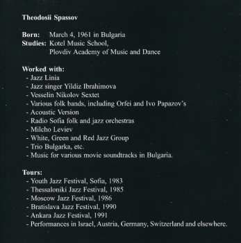 CD Theodosii Spassov: Welkya