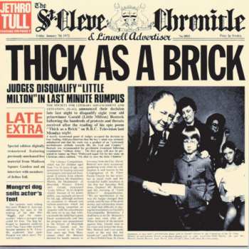 CD Jethro Tull: Thick As A Brick (The 2012 Steven Wilson Stereo Remix)