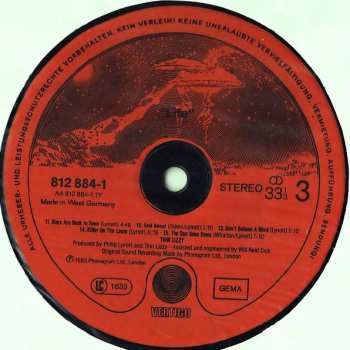 2LP Thin Lizzy: Life Live