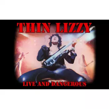 Textilný plagát Live And Dangerous