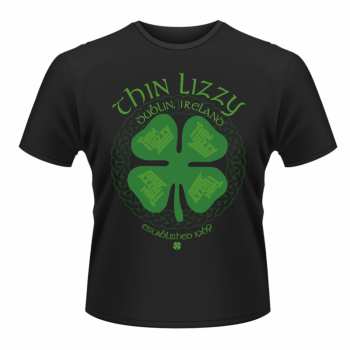 Merch Thin Lizzy: Tričko Four Leaf Clover