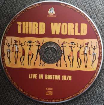 CD Third World: Live In Boston 1976
