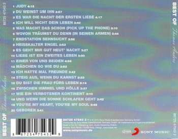 CD Thomas Anders: Best Of