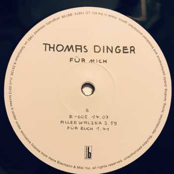 LP Thomas Dinger: Für Mich