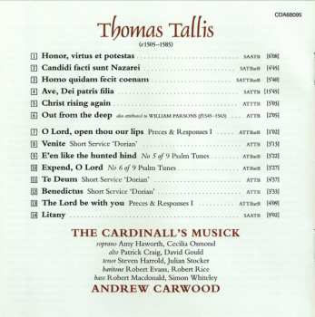 CD Thomas Tallis: Ave, Dei Patris Filia