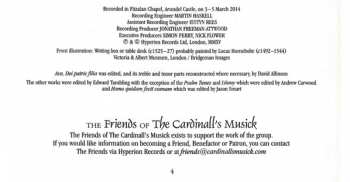 CD Thomas Tallis: Ave, Dei Patris Filia