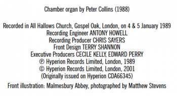 CD Thomas Tomkins: Cathedral Music Of Thomas Tomkins