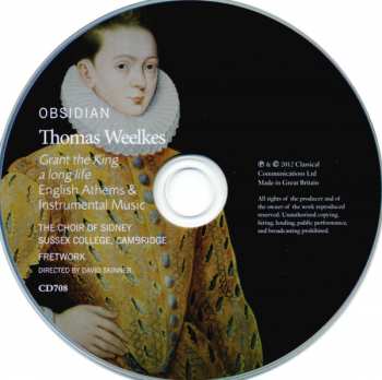 CD Fretwork: Grant The King A Long Life (English Anthems & Instrumental Music)
