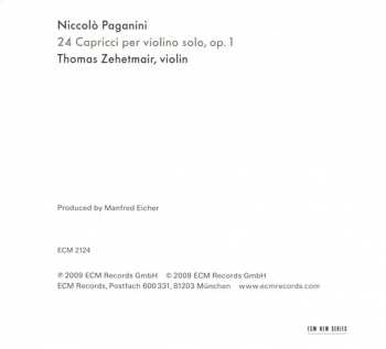 CD Niccolò Paganini: 24 Capricci