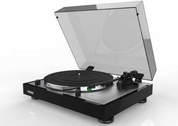 Audiotechnika Thorens TD 402 DD Černý piano lak