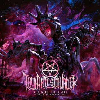 2LP Thy Art Is Murder: Decade Of Hate /ltd. 2lp/purple-blue Pink Splatter