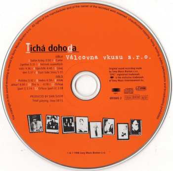 CD Tichá Dohoda: Válcovna Vkusu s.r.o.