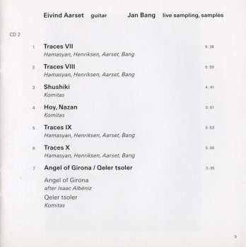 2CD Eivind Aarset: Atmosphères